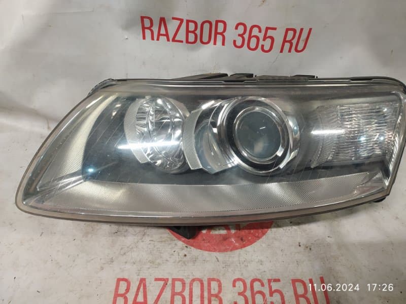 Фара ксенон адаптивный Audi A6 4F2 BDX 2007 перед. лев. (б/у)