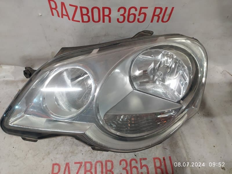 Фара Volkswagen Polo 4 9N BKY 2007 перед. лев. (б/у)