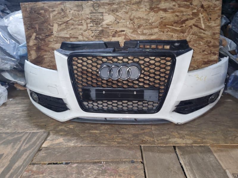 Бампер S-Line Audi A3 8P1 CCZ 2009 перед. (б/у)