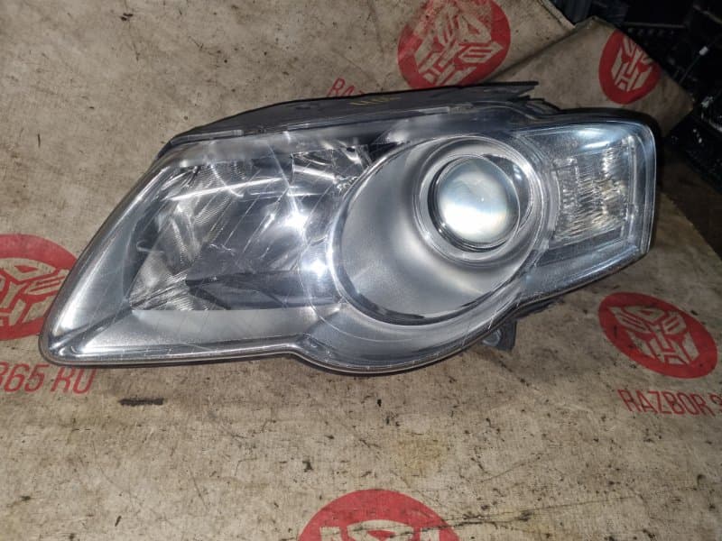 Фара галоген Volkswagen Passat 3C2 BVY 2008 перед. лев. (б/у)