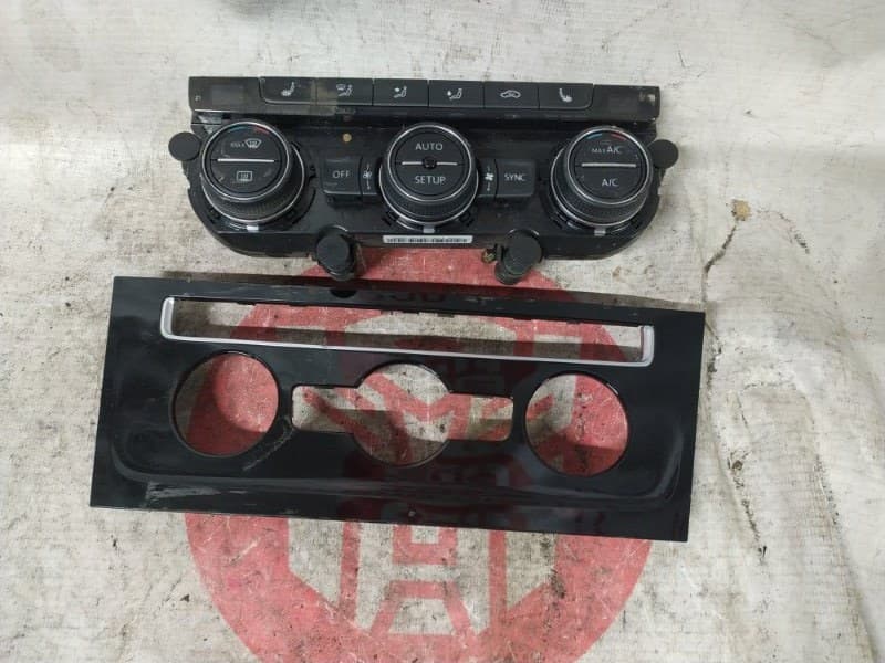Блок управления климат-контролем VOLKSWAGEN Golf 7 5G1 CPT 2014 перед. (б/у)
