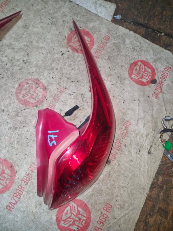 Фонарь Peugeot 207 WK 1.6 EP6CD EUR 5 120Л.С. 2010 задн. прав. (б/у)